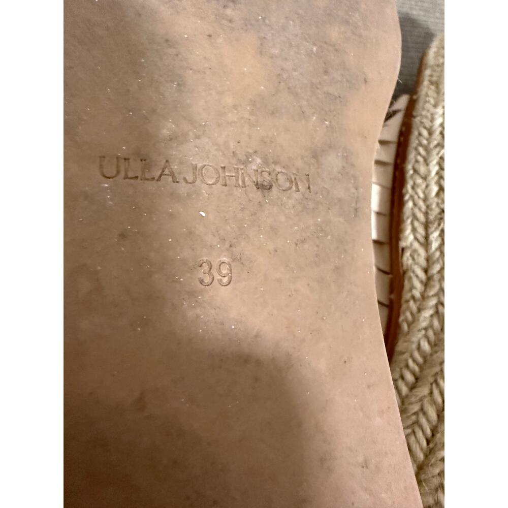 Ulla Johnson Valencia Twisted Espadrille Platform Sandals Sz. 39 (US 8.5) - Picture 8 of 9